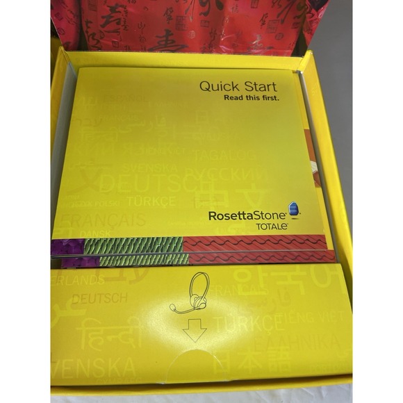 Rosetta Stone French Level 1-5 with Headset Microphone PC Mac CD New Open Box - Picture 8 of 12